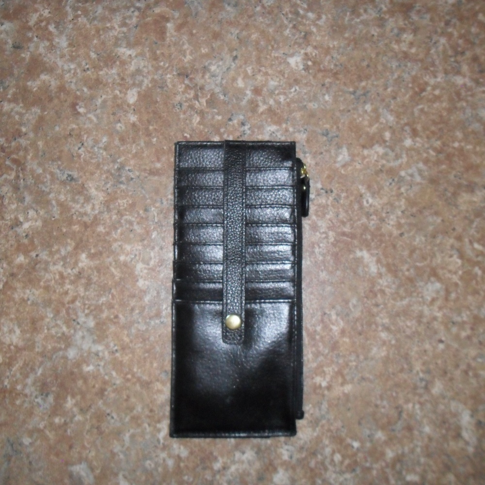 Lodis Black Leather Credit Card Slim FINAL PRICE!